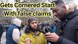 Siraj Corners Christian, Start With false claims about Islam! Siraj \u0026 Christian Speakers Corner Sam