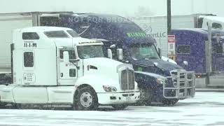 12-12-2025 Rapid City, SD - Snowy Commute I-90 Low Visibility Slick Driving