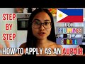 HOW TO BECOME AN AU PAIR FROM PHILIPPINES | STEP BY STEP