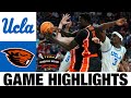 UCLA vs Oregon State Highlights | NCAA Men's Basketball | 2024 College Basketball