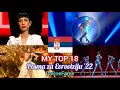 MY TOP 18 FINAL Pesma za Evroviziju '22 (Serbia Eurovision Song Contest 2022) - DaOneFame