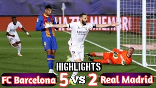 Barcolona vs Real Madrid__5-2__Super Copa__2020_all goal highlights