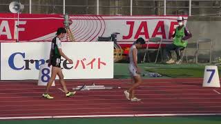 ⑭高校ラストレース）しゅうまU18男子300mB決勝 U18U16日本選手権20221022