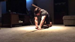 Slow Crawl Using a Wood Dowel for Technique