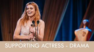 Alison Oliver (Task) wins Supporting Actress Drama - Presented by Jonathan Rhys Meyers | IFTA 2026