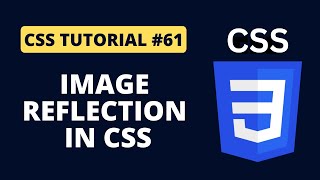 CSS Tutorial #61 - Image Reflection in CSS | Programming For Beginners