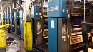 Harris M1000BE 14-Unit Double Web Offset Press – High-Speed Printing Equipment for Sale