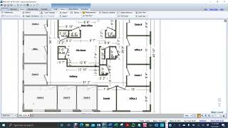 Level 2 Certification drawing (MED-INT-WTR-COM) (Xactimate)