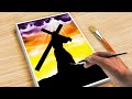 Way Of Cross Easy Acrylic Painting For beginners | Good Friday special Tutorial