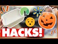 RUN 🏃🏻‍♀️ UNBELIEVABLE Dollar Tree Hacks for Fall! +Walmart Ideas for Decor, Parties, Gifts, + more!