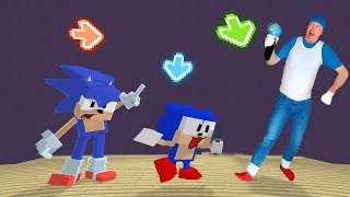 FNF Character Test Gameplay VS Minecraft Animaton VS Sonic in real life #5