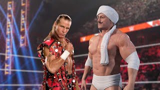 Dara Singh vs Shawn Michaels Match Wrestling Legend