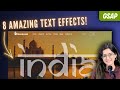 2025's Best Text Effects in GSAP Elementor