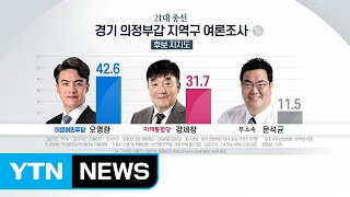 '의정부갑' 오영환 42.6%·강세창 31.7%·문석균 11.5% / YTN