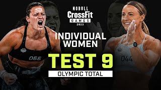 Olympic Total — Women’s Individual Test 9 — 2023 NOBULL CrossFit Games