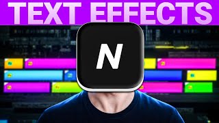 INSANE Text Animation + Effects 🔥 | Node Video