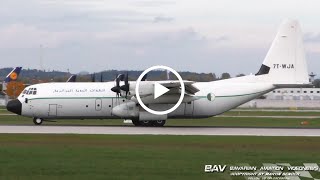 Lockheed Martin LM-100J Super Hercules - Algerian Air Force 7T-WJA - landing at Munich Airport