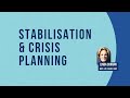 Stabilisation & Crisis Planning with Linda Curran, BCPC, LPC, CAC-D, CCDPD, EMDR-C