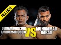 Dejdamrong Sor Amnuaysirichoke vs. Muhammad Imran | ONE Full Fight | November 2019