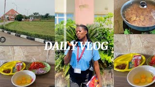 A day in my life as a student ||Cleaning||Cooking|| #dailyvlog #esut #cleaning