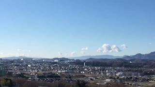 ウェザーリポート動画0103@神奈川県厚木市から箱根〜湘南〜横浜方面の空 10:00頃