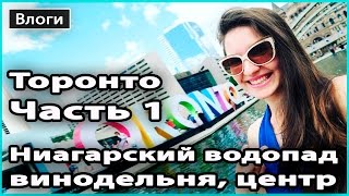 VLOG 🎥 НИАГАРСКИЙ ВОДОПАД, ВИНОДЕЛЬНЯ, ЦЕНТР ТОРОНТО, CHINATOWN | Торонто, часть 1 💜 LilyBoiko