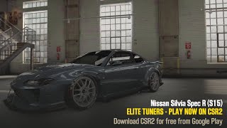 CSR2 Izzy's Elite Tuners 4 | Entire Event Live | Upgrades | Tunes | Nissan Silvia Spec R (S15) Maxed