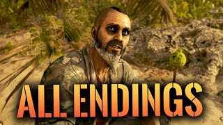 Far Cry 6 Insanity DLC - ALL ENDINGS - Leave Ending, Stay Ending + Secret Old Vaas Ending
