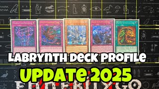 LABRYNTH DECK PROFILE JENUARY 2025 UPDATE! YUGIOH