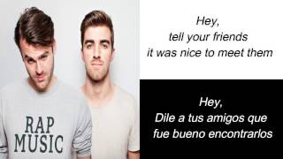 The Chainsmokers - Closer ft.-  Halsey (Letra Ingles y Español)