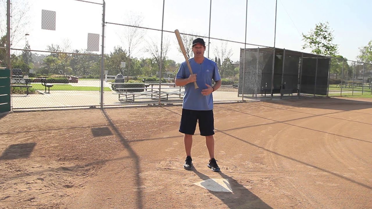 How To Hit A Baseball - The Stride And Stride Length - YouTube