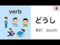 Japanese 日本語【verbs】Mastering Japanese words ''verbs” in Listening/Reading/Speaking with TEST!!!