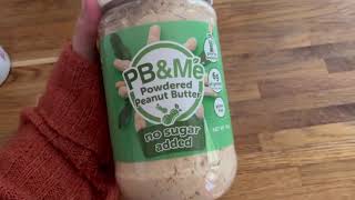 PB\u0026Me Powdered peanut butter review #ad