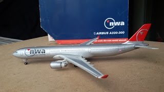 Gemini Jets 1:400 Northwest Airlines A330-300 (N812NW).