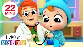 Going To The Doctor | More Little Angel Kids Songs & Nursery Rhymes