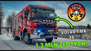 POWERFUL VOLVO FMX GCBA FOR PLN 1.3 MILLION - SHOW OF THE STRACHOCINA Volunteer Fire Department 2023