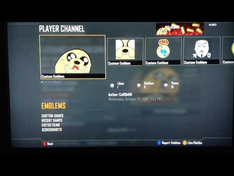 How to copy custom emblems in Call of Duty Black Ops 2 How to copy custom emblems in Call of Duty Black Ops 2
