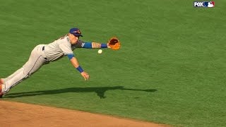 NYM@SF: Cabrera lays out to rob Slater