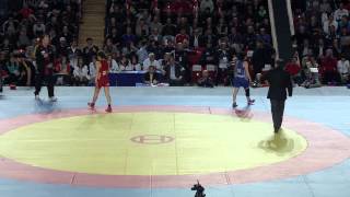 48Kg Final 3-5 match 02 - Female Wrestling -  European Championships 2013