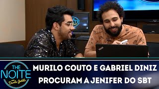 Murilo Couto e Gabriel Diniz procuram a Jenifer do SBT | The Noite (27/03/19)