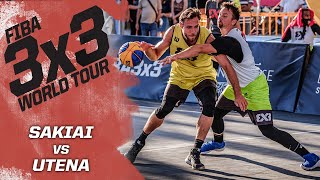 Sakiai v Utena | Full Game | FIBA 3x3 World Tour - Debrecen Masters 2020