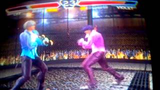 Tekken 4 Lee vs Violet