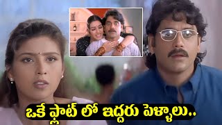 King Nagarjuna Super Hit Movie Scene | Aavida Maa Aavide Movie Scenes | Blockbuster Movie | IDream