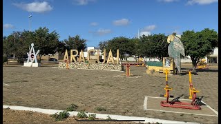 Cidade de Araçuaí, no Vale do Jequitinhonha - MG