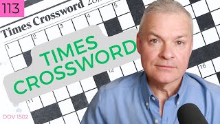 Epic Crossword Battle Expert vs. Times Cryptic Puzzle!