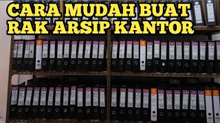 cara cepat dan mudah buat rak lemari arsip kantor