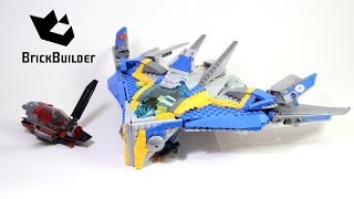 Lego Super Heroes 76021 The Milano Spaceship Rescue - Lego Speed Build