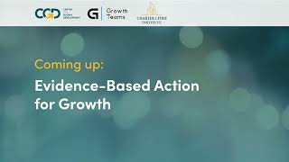 The Growth Summit: Evidence-Based Action for Growth