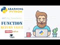 How to Return Value from a Function in Python? - Python Tutorial for Beginners