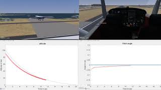 A Smooth Landing Trajectory Tracking System for a Fixed-wing Aircraft